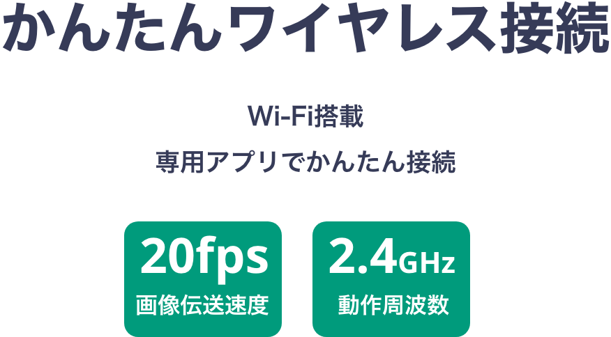 かんたんワイヤレス接続